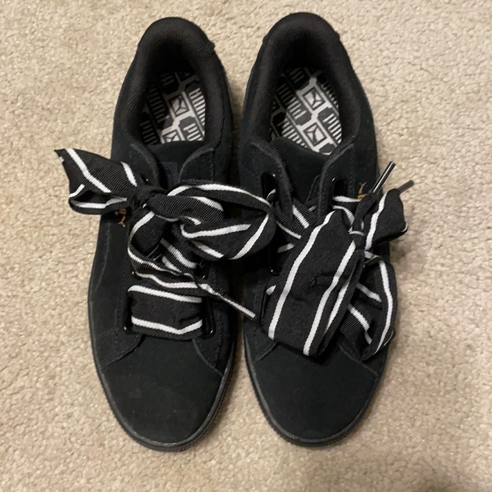 Puma Ribbon Laced Sneakers